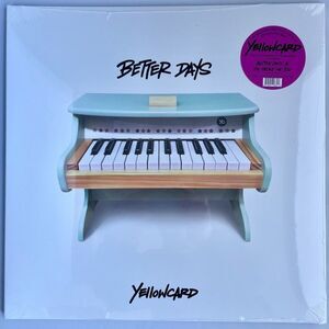 Yellowcard – Better Days – Limited Pink and Yellow Splatter Vinyl, LP, NEW 2025